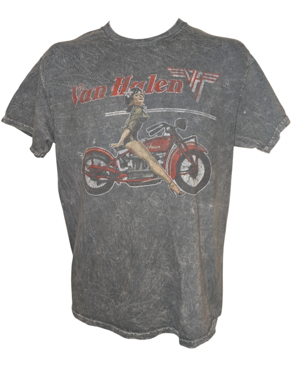 VAN HALEN 1980 World Invasion Tour T-Shirt Mens Medium Tee